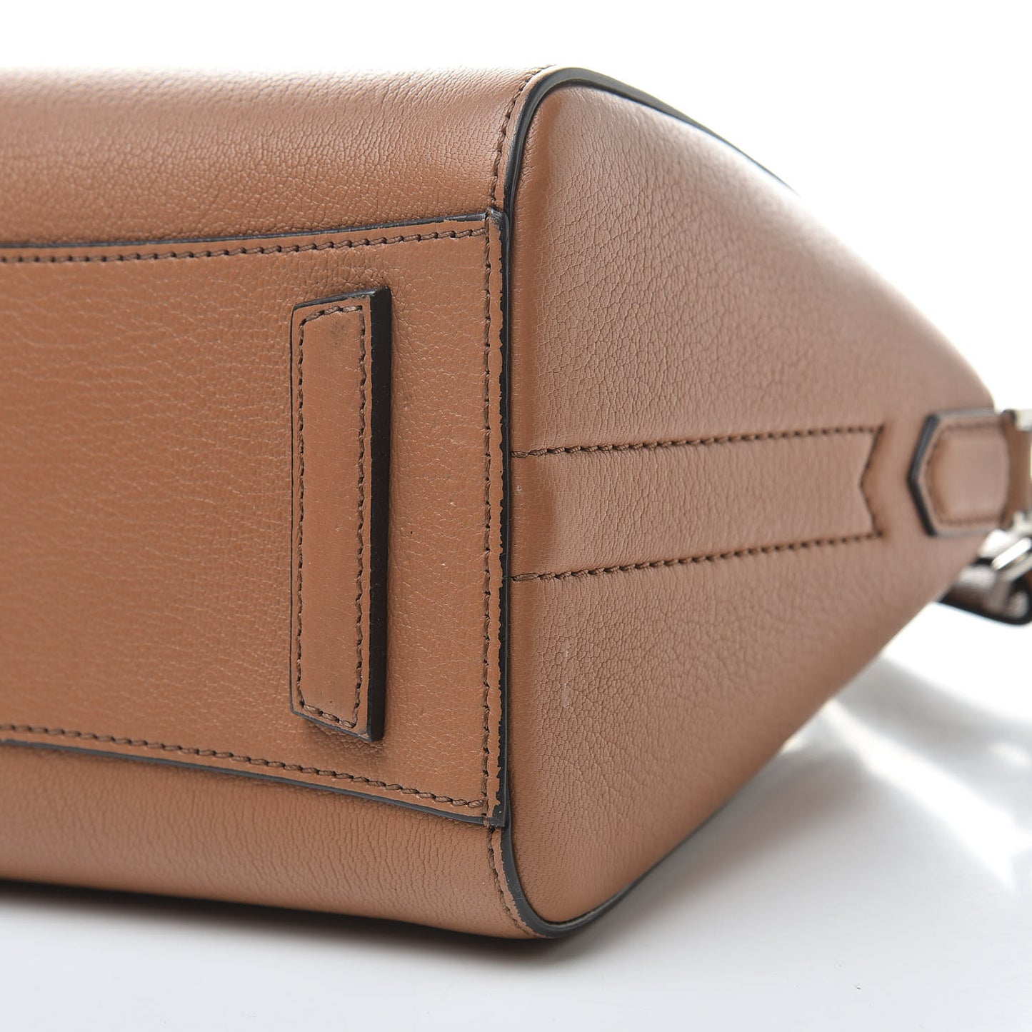 Sugar Goatskin Mini Antigona Caramel
