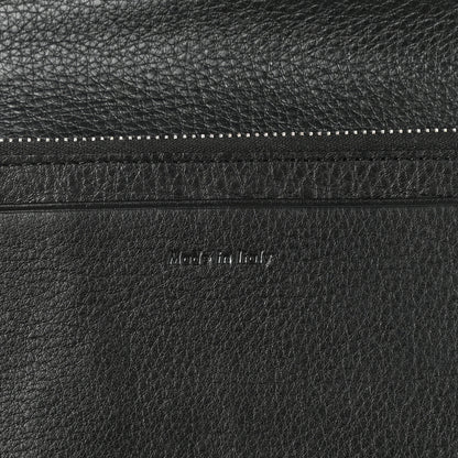 Celine Liege Calfskin Pocket Tri-Fold Multifunction Envelope Flap Wallet Navy Multicolor 5 of 5