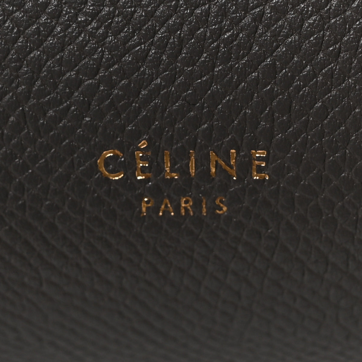 Grained Calfskin Mini Belt Bag Grey