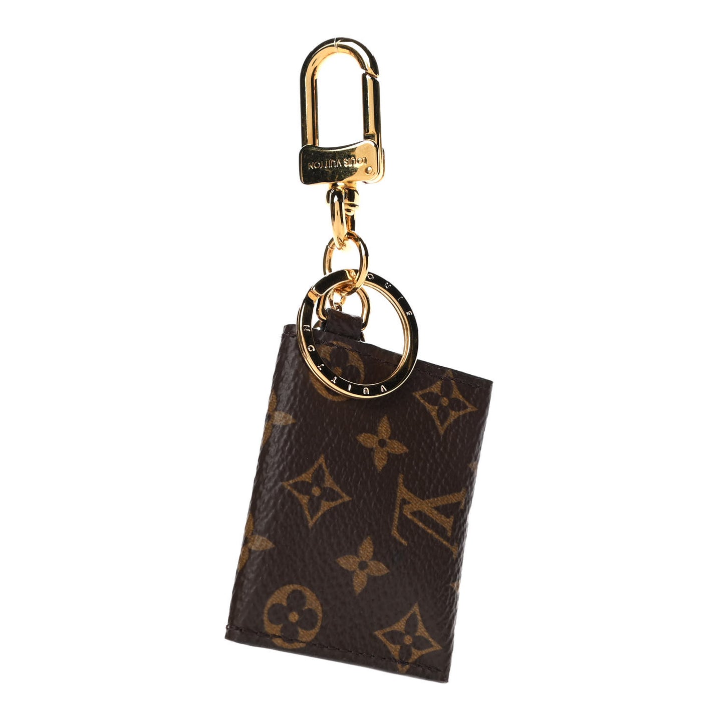 Monogram Kirigami Pouch Bag Charm Key Holder