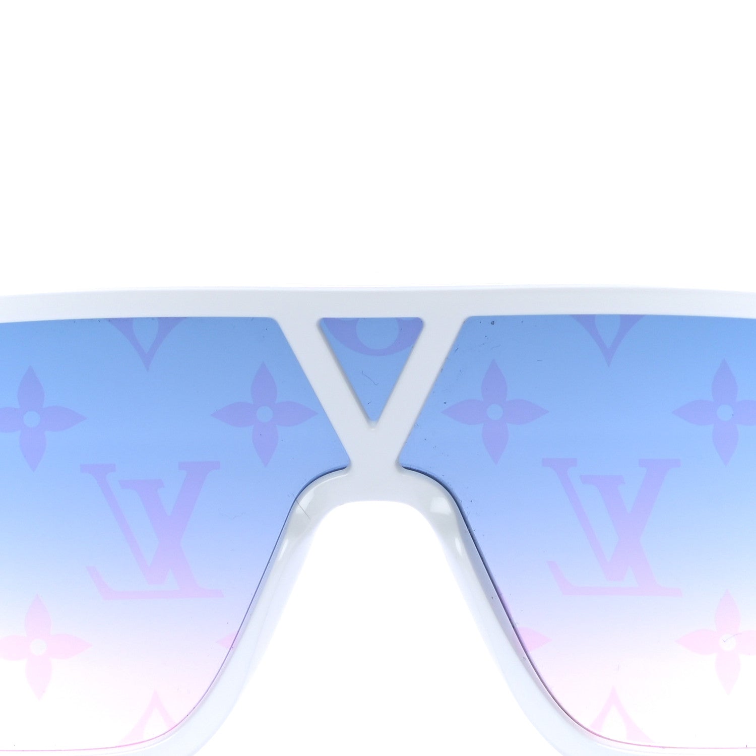 Louis Vuitton Monogram Sideway Sunglasses TV0231 White 8 of 10