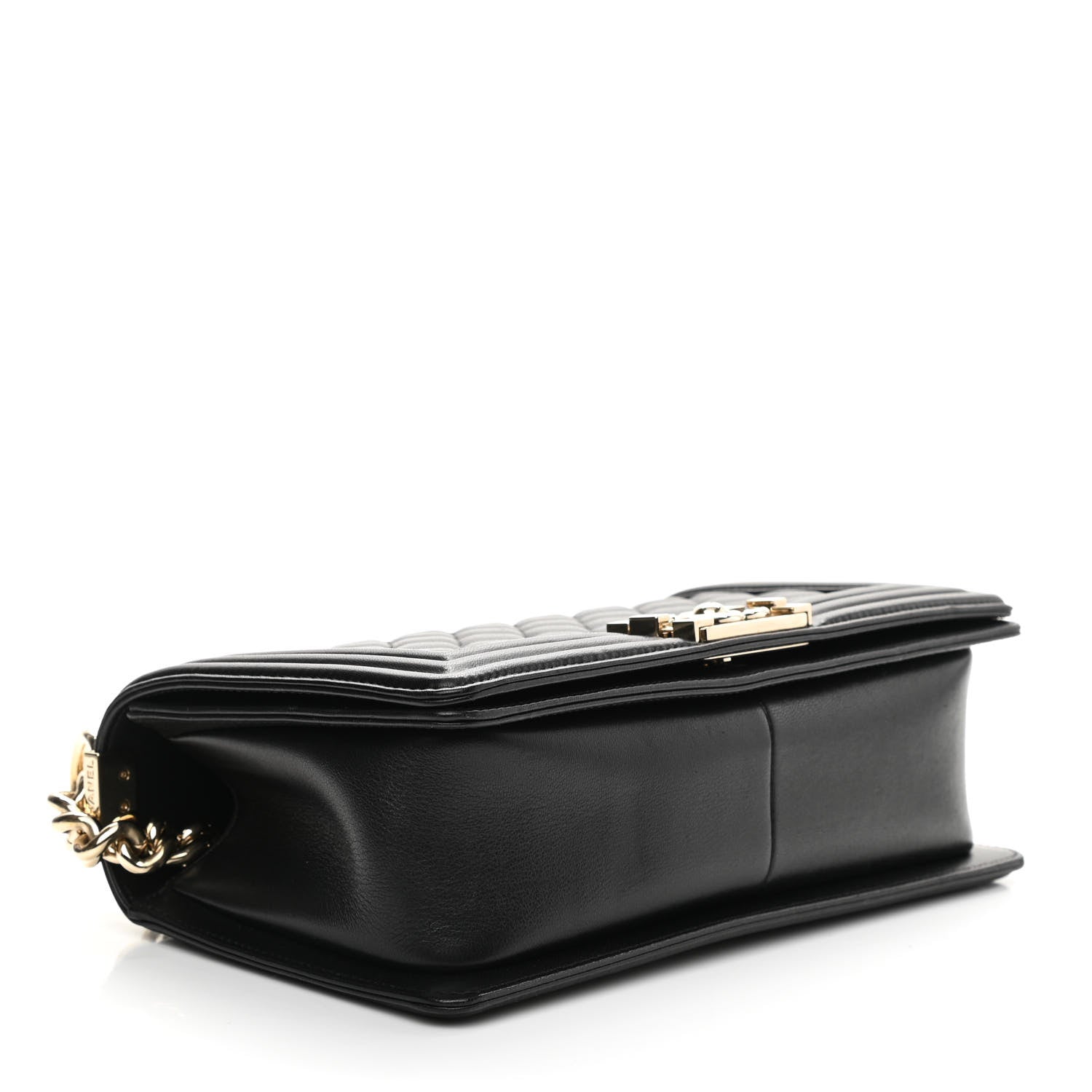 Chanel Lambskin Quilted Medium Boy Flap Black 4 of 9