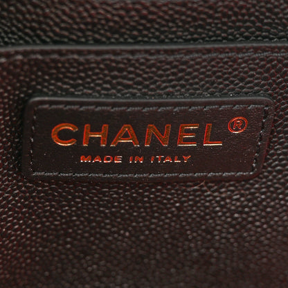 Chanel Caviar Quilted Small Shopping Tote Black 7 of 11