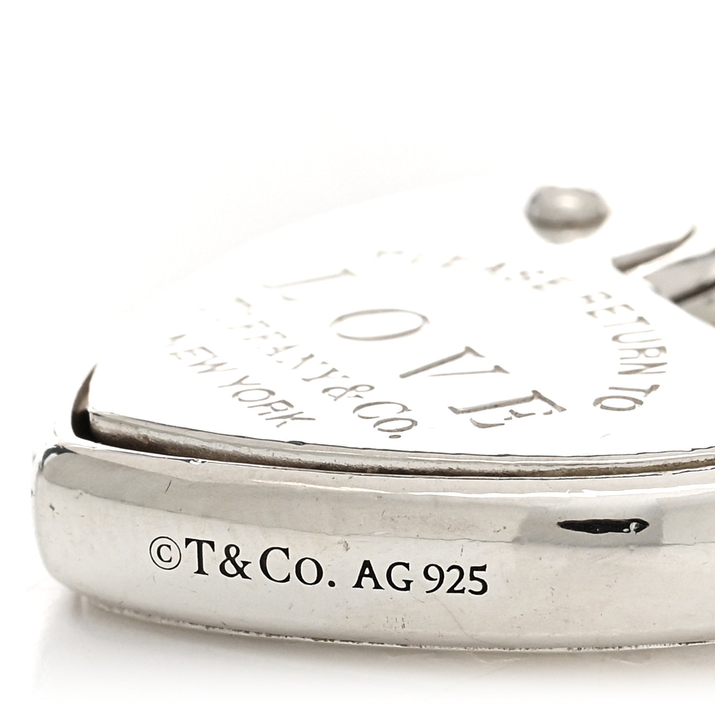 Sterling Silver Return to Tiffany Love Lock Bracelet