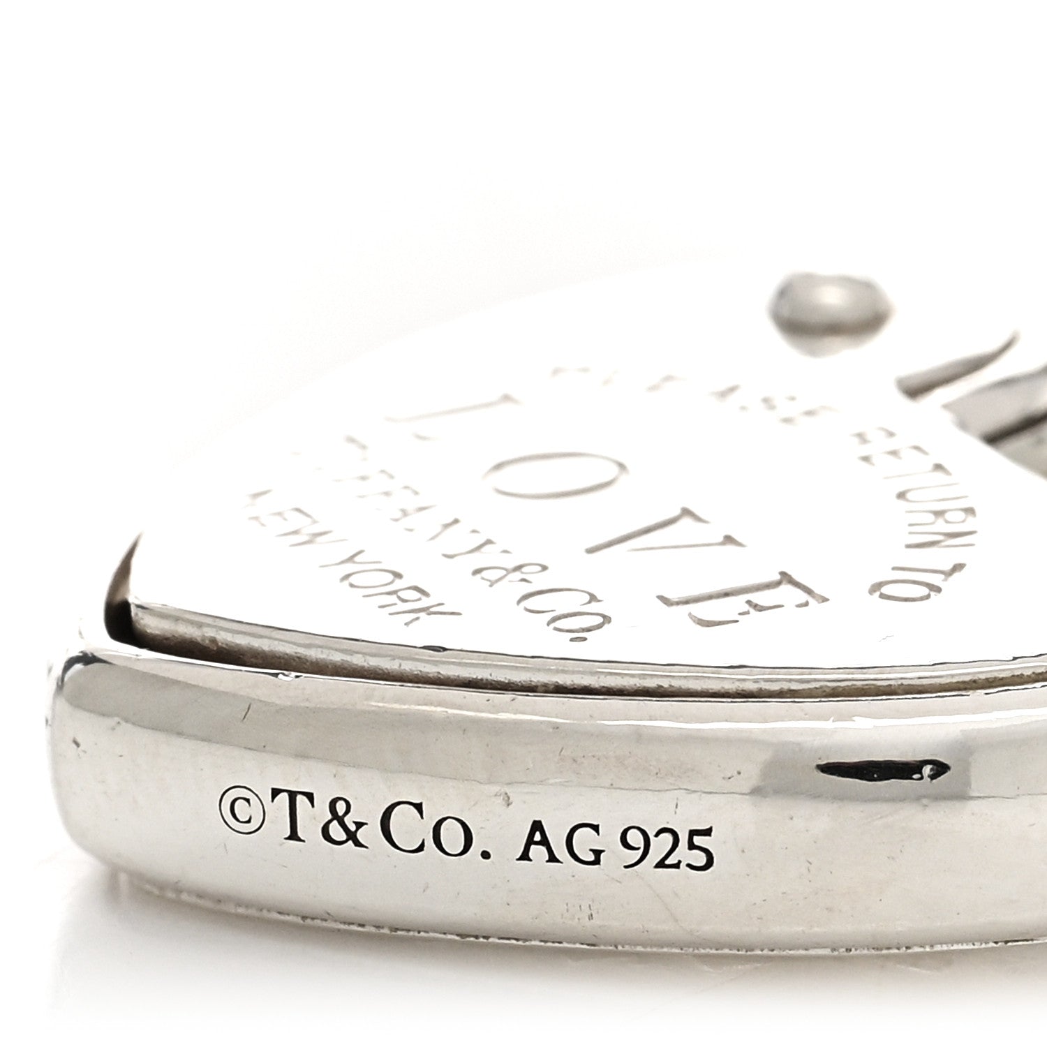 Tiffany Sterling Silver Return to Tiffany Love Lock Bracelet 3 of 3