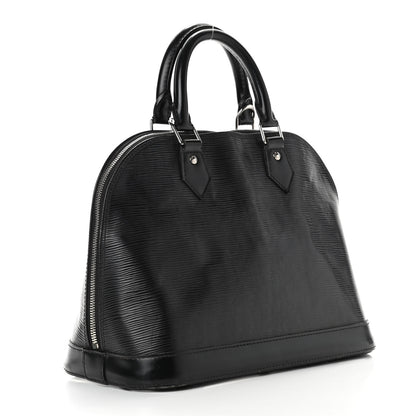 Louis Vuitton Epi Alma PM Black 2 of 15