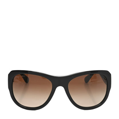 Chanel CC Square Sunglasses 5310 Black 2 of 7