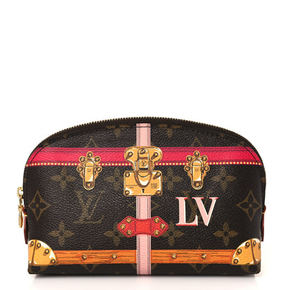 Louis Vuitton Monogram Summer Trunks Cosmetic Pouch PM 1 of 7