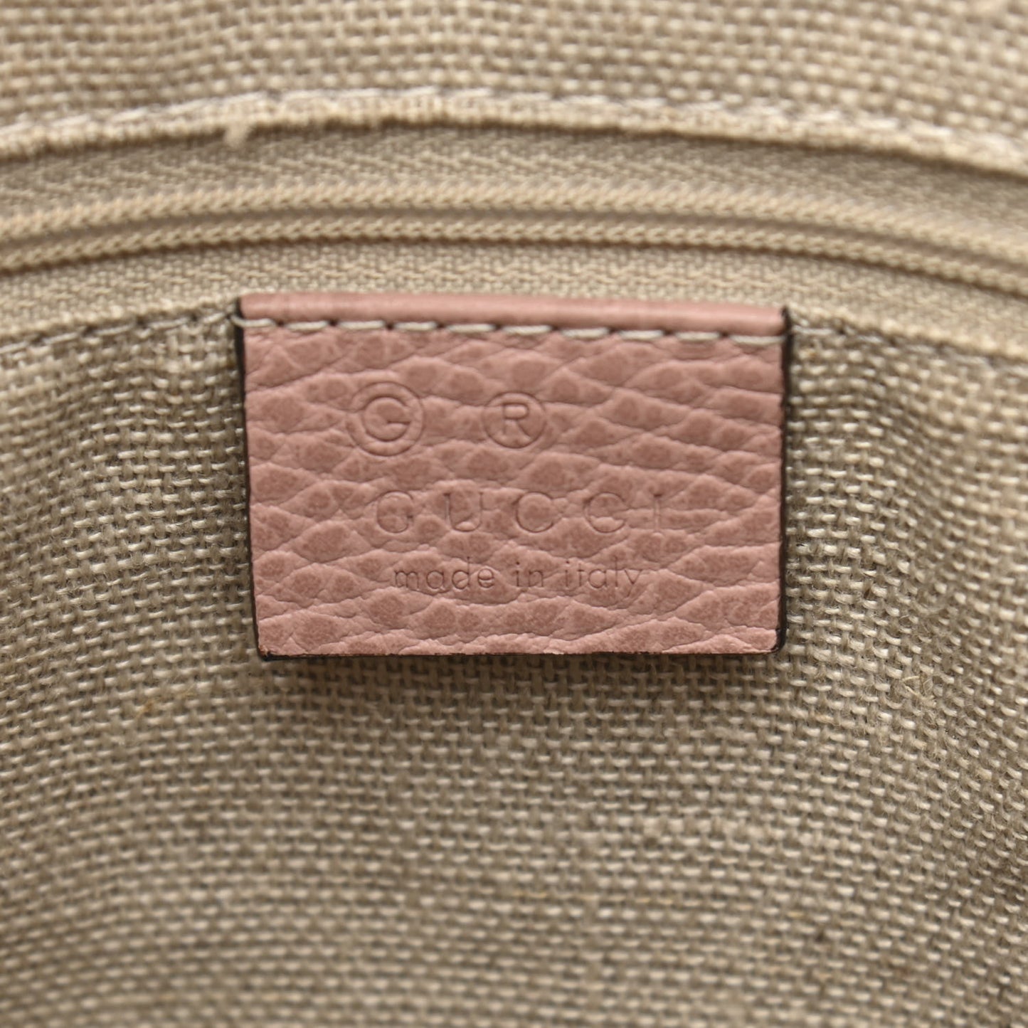 GG Monogram Large Margaux Hobo Beige Soft Pink