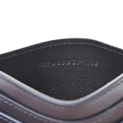 Saint Laurent Calfskin Monogram Credit Card Case Dark Notte 7 of 8
