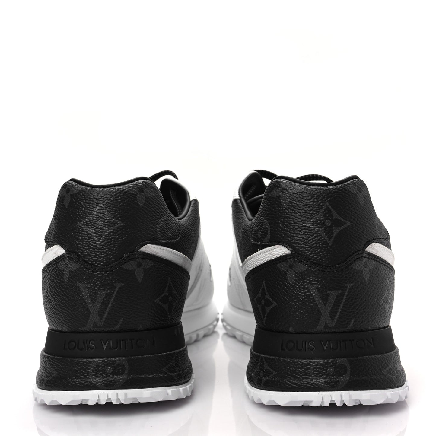 Monogram Eclipse Ice Reverse Mens Run Away Sneakers 9