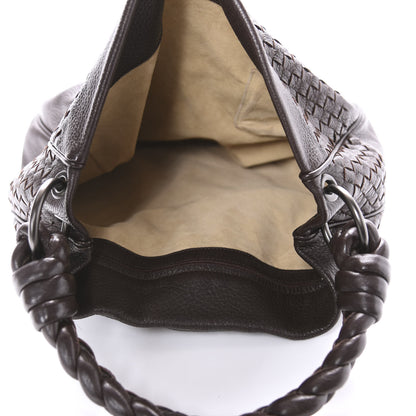 Bottega Veneta Cervo Intrecciato Shoulder Bag Ebano 5 of 13