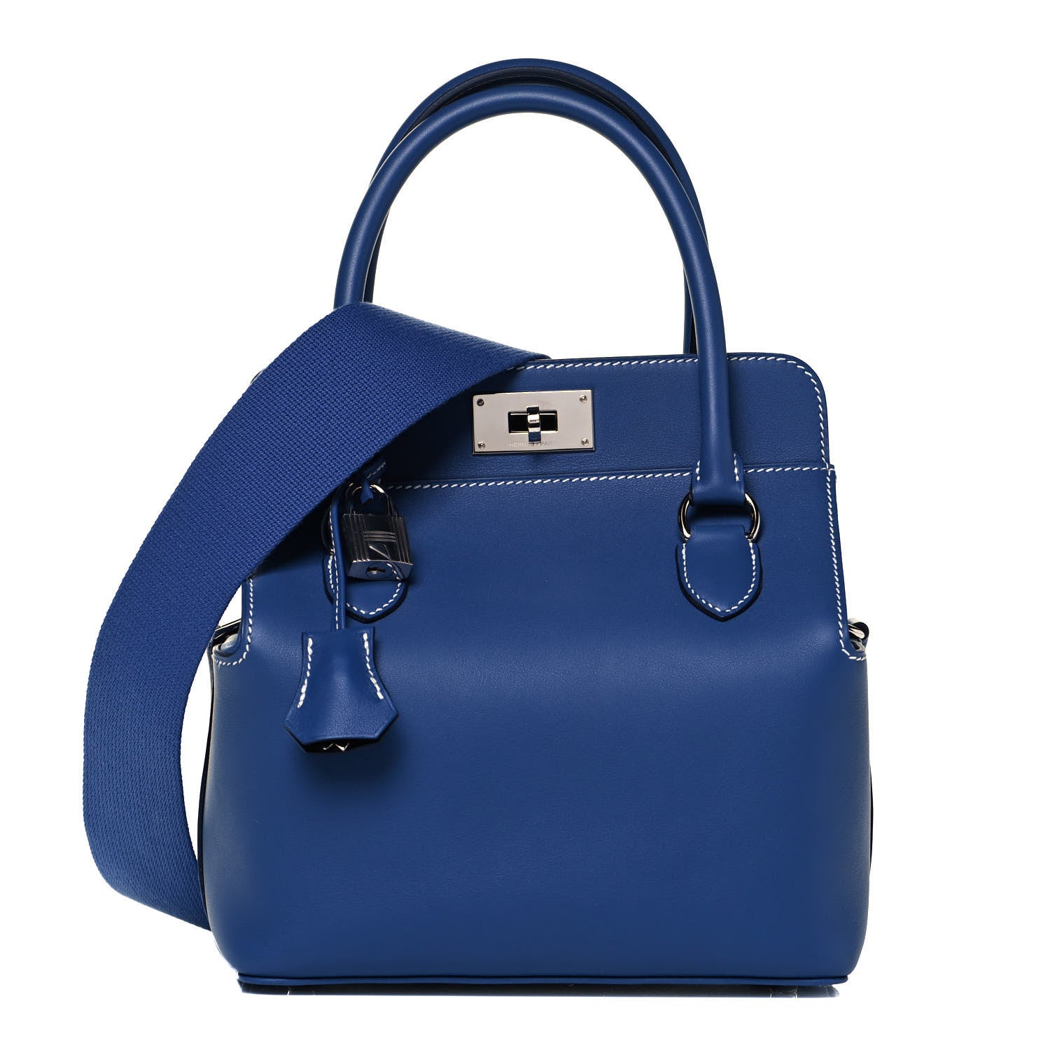 Hermes Swift Verso Toolbox 20 Bleu Brighton 1 of 8