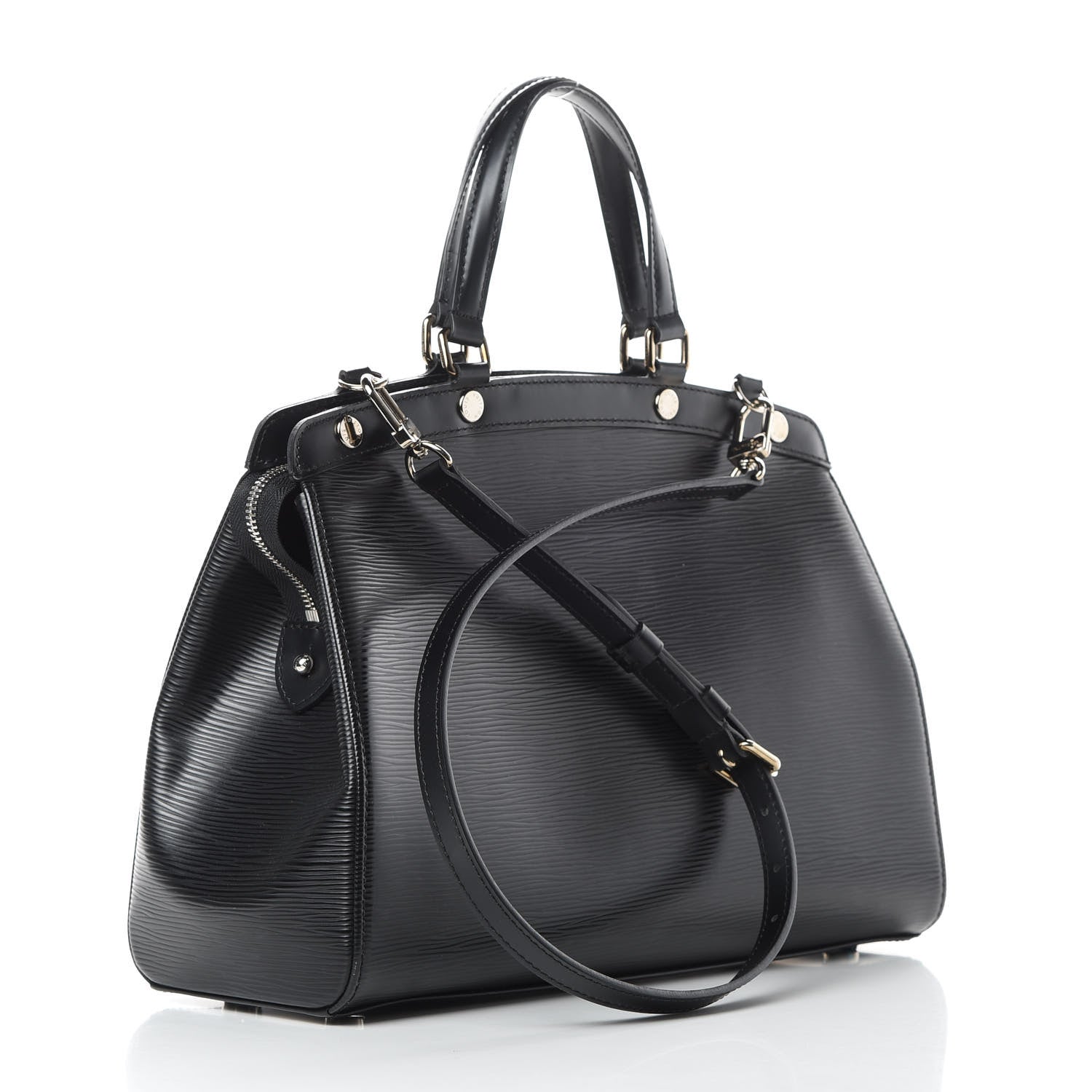 Louis Vuitton Epi Brea MM Black 3 of 11