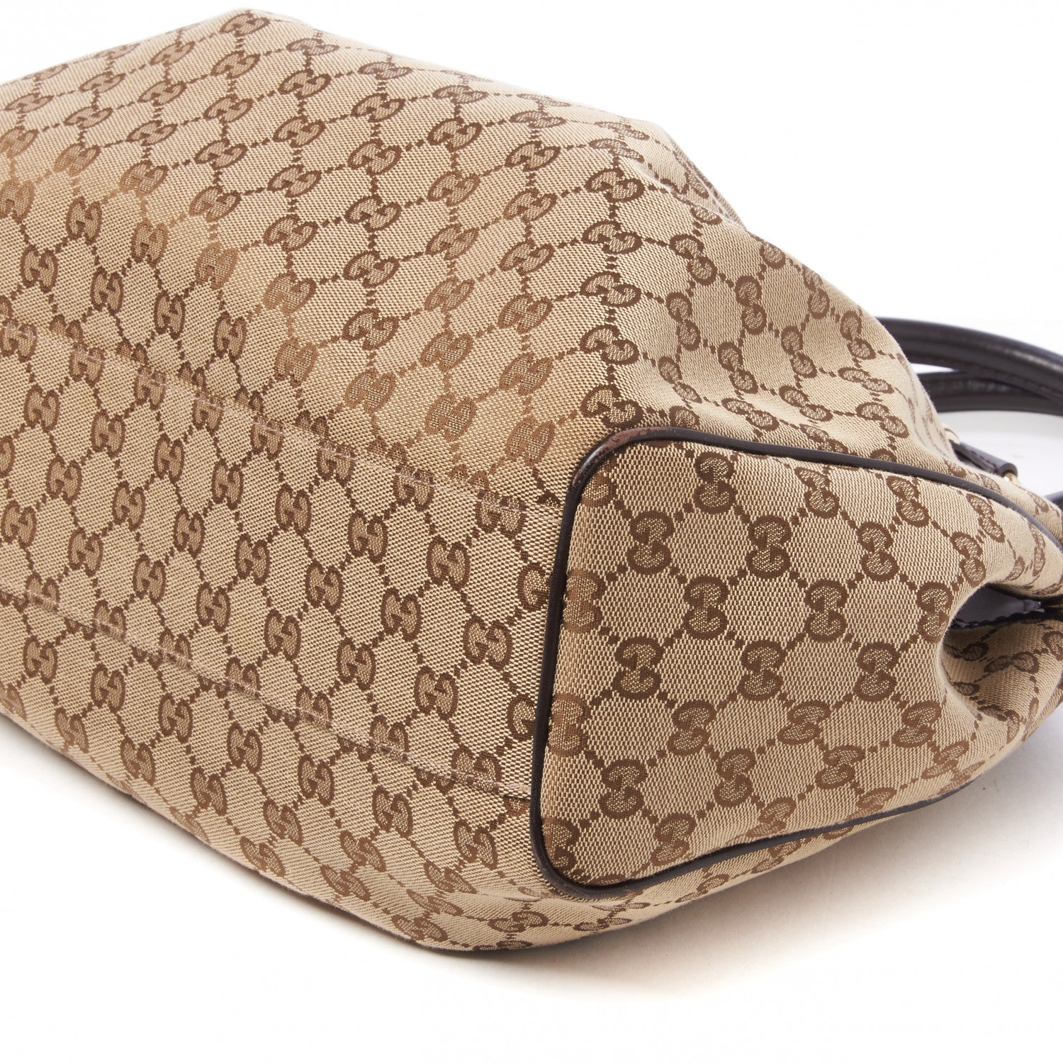 Gucci Monogram Medium Sukey Tote Dark Brown 5 of 10