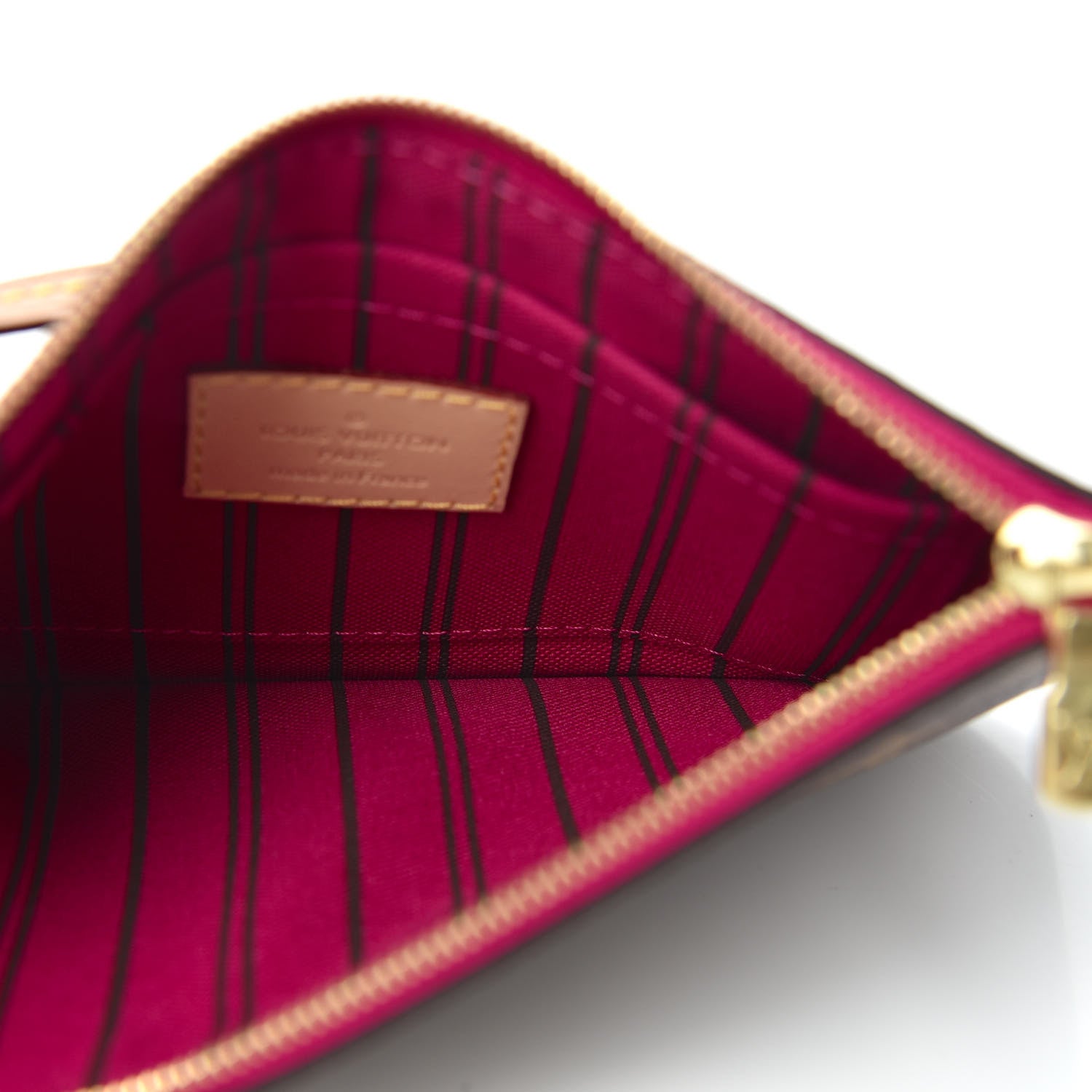 Louis Vuitton Monogram Neverfull PM Pochette Pivoine 5 of 6