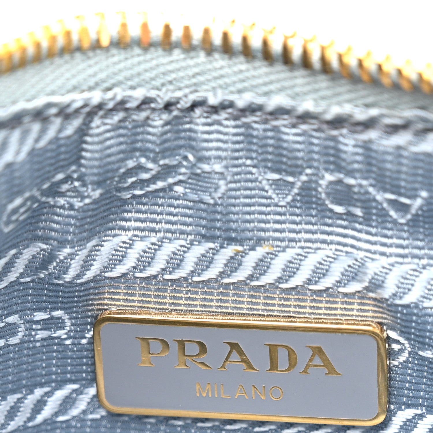 Prada Saffiano Lux Re-Edition 2005 Mini Shoulder Bag Celeste 6 of 9