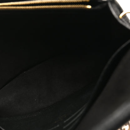 Louis Vuitton Empreinte Vavin Chain Wallet Black 5 of 9