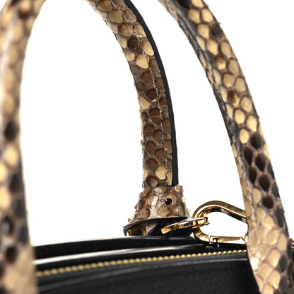 Louis Vuitton Taurillon Snakeskin City Steamer PM Black 10 of 10