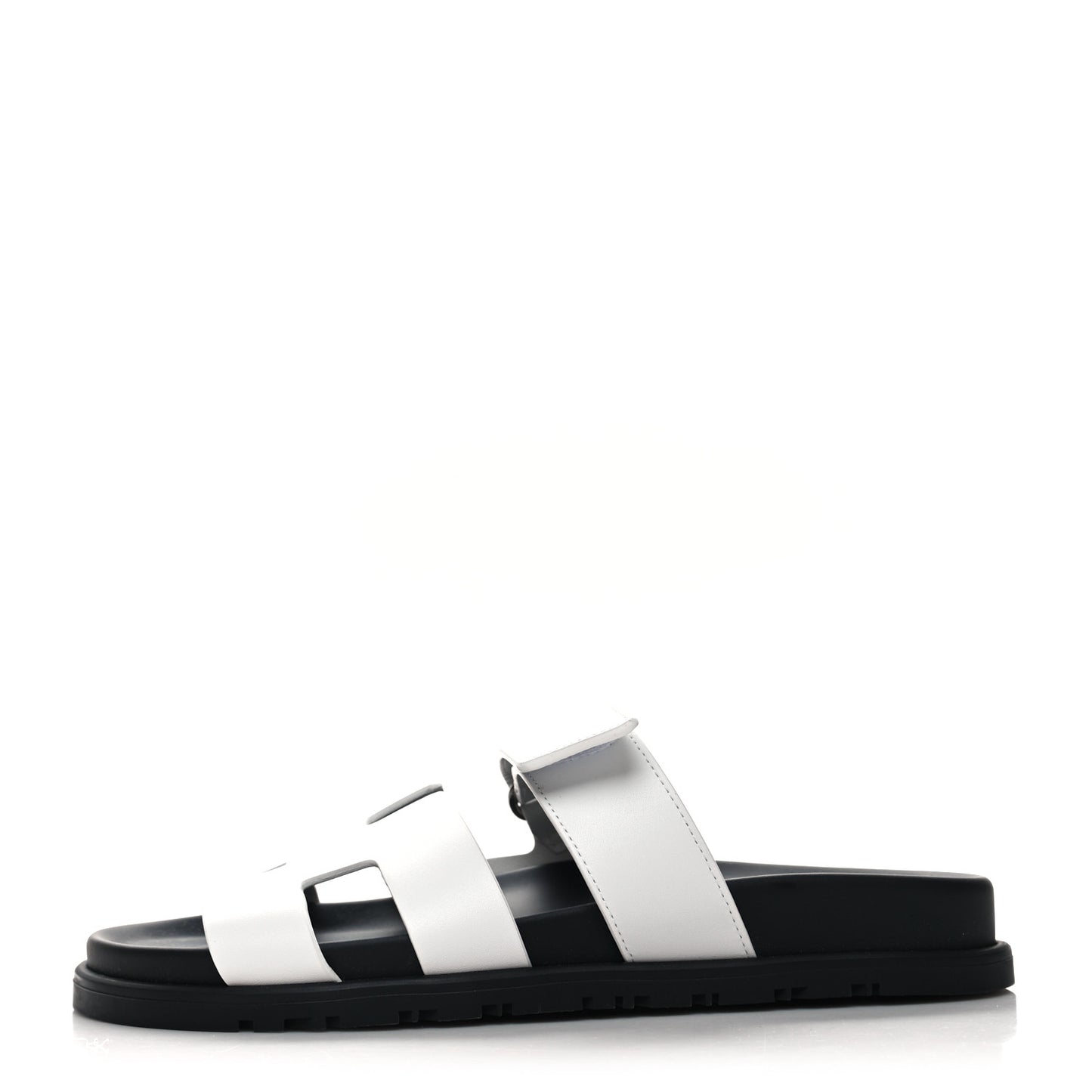 Calfskin Womens Chypre Sandals 37 White