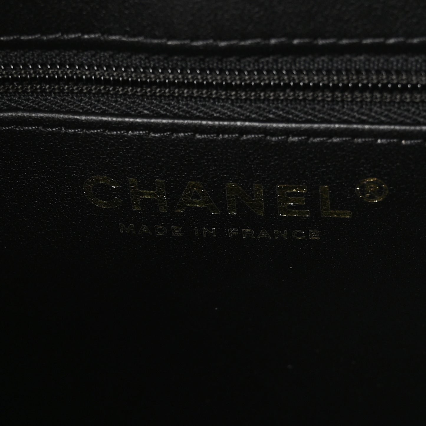 Shiny Aged Calfskin Quilted Nano Kelly Shopper Black