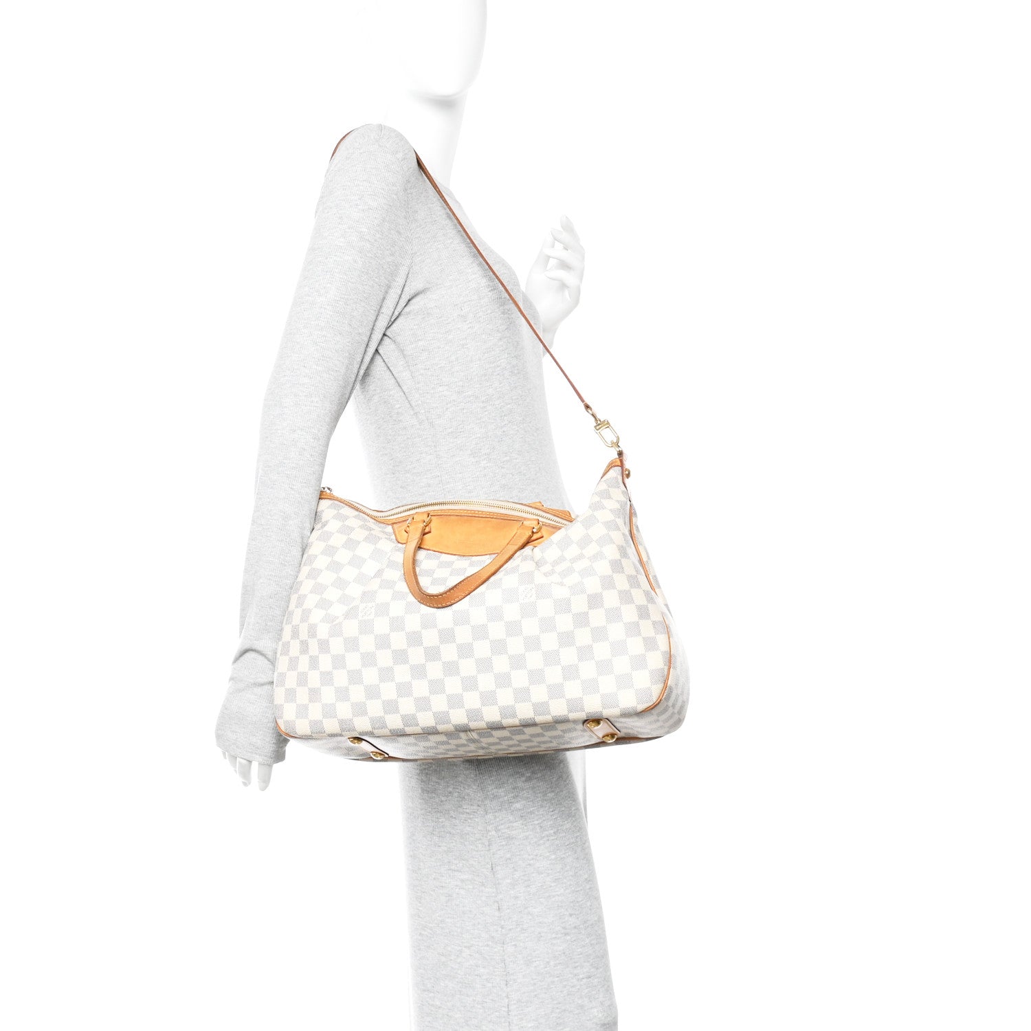 Louis Vuitton Damier Azur Siracusa PM 2 of 9