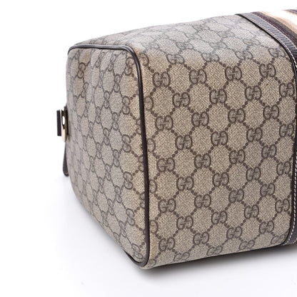 Gucci GG Plus Monogram Web Medium Joy Boston Dark Brown 8 of 10