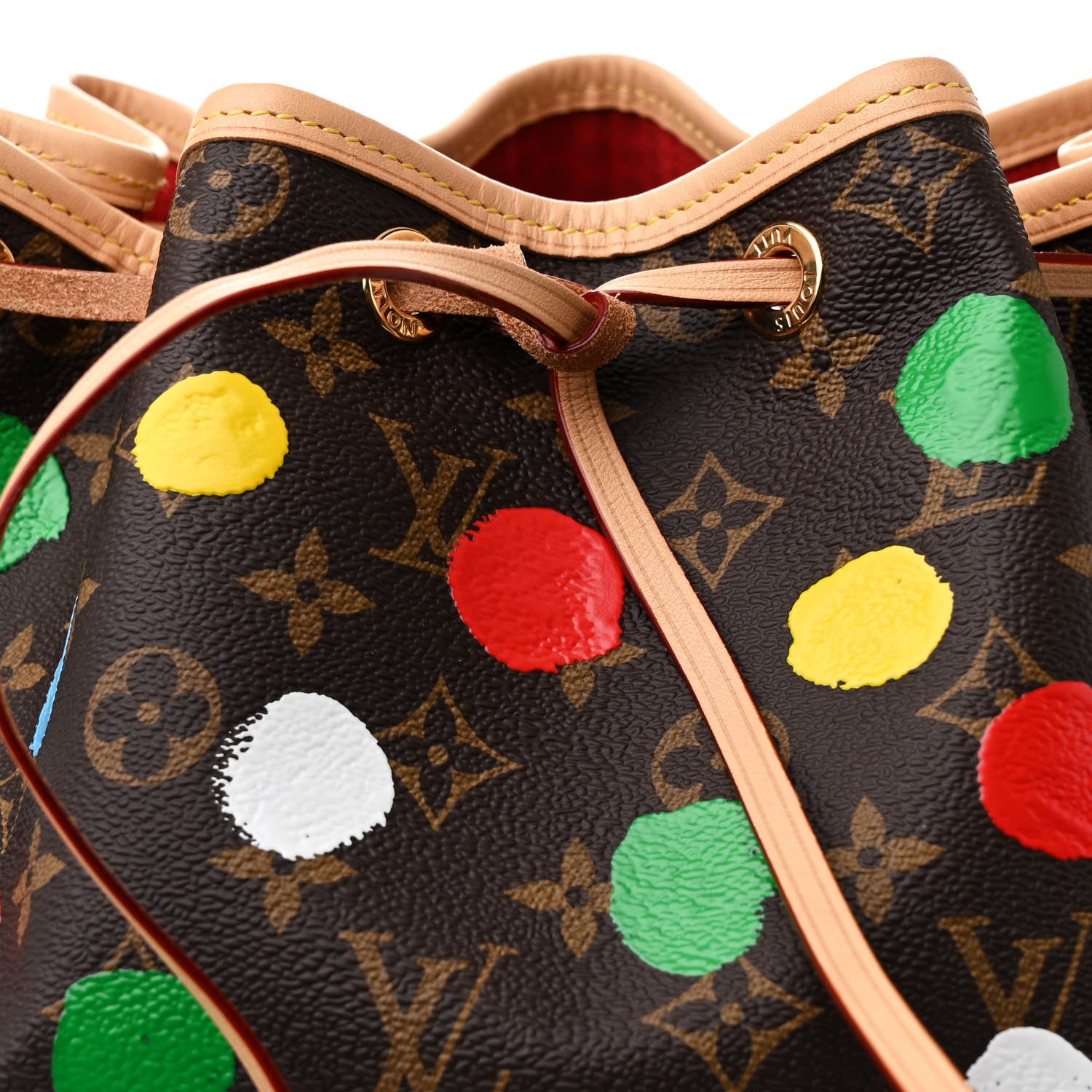 Louis Vuitton LV X YK Monogram Dots Noe Multicolor 8 of 11