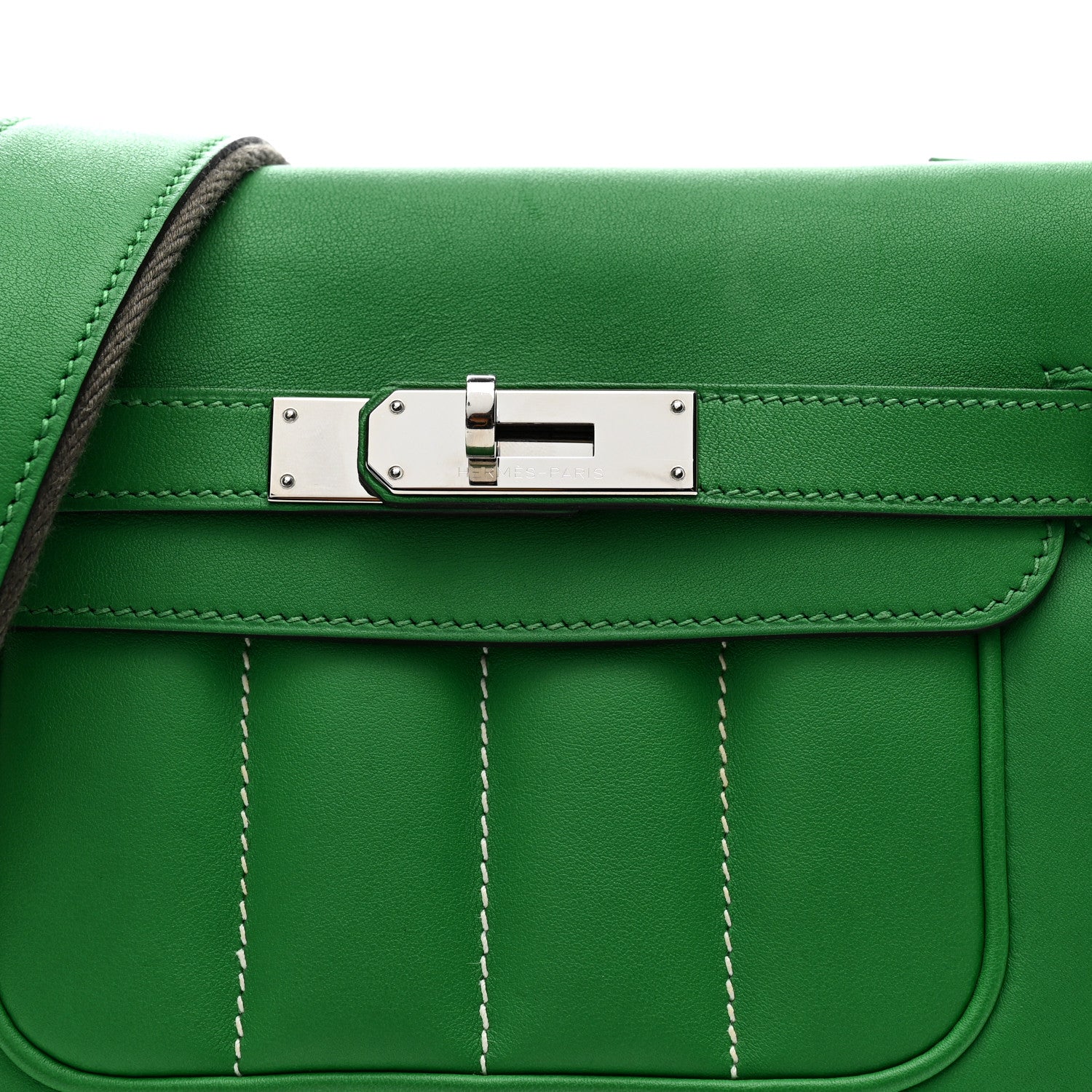 Hermes Veau Swift Mini Sac Berline Bamboo 14 of 19