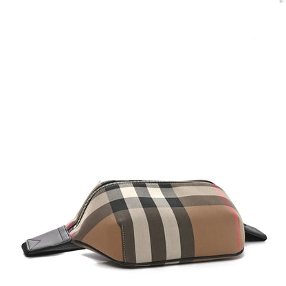 Burberry IP Check Sonny Bum Bag Taupe Brown 4 of 9