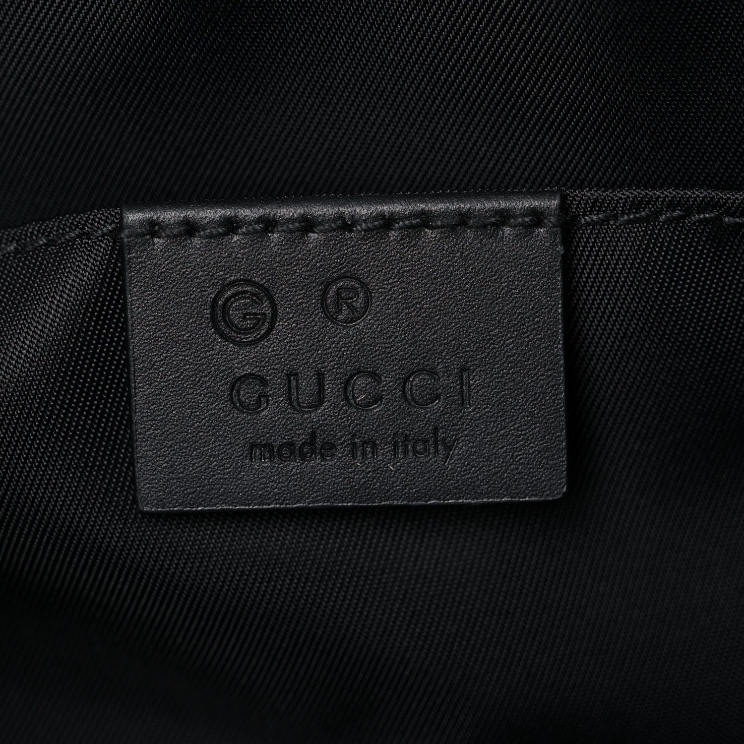Gucci Canvas Web Slim Belt Bag Black 6 of 11