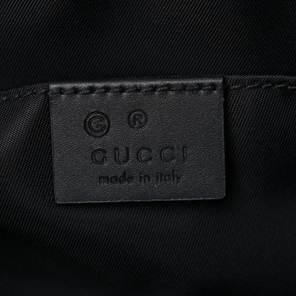 Gucci Canvas Web Slim Belt Bag Black 6 of 11