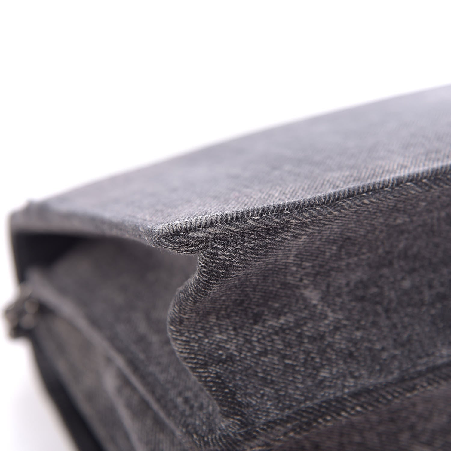 Saint Laurent Denim Medium Monogram Sunset Black 8 of 10