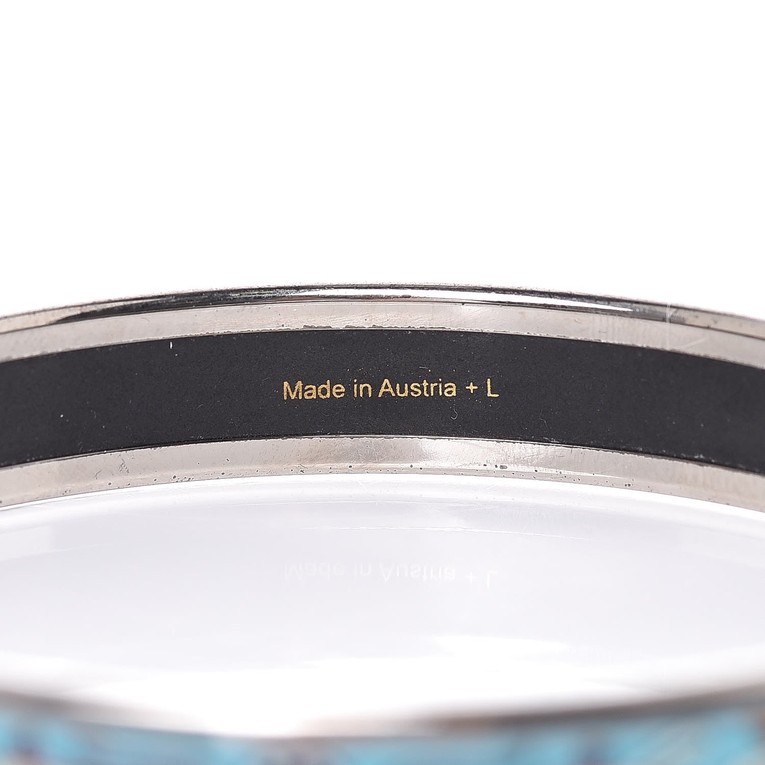 Hermes Enamel Printed Narrow Dreamcatchers Bracelet 62 4 of 6