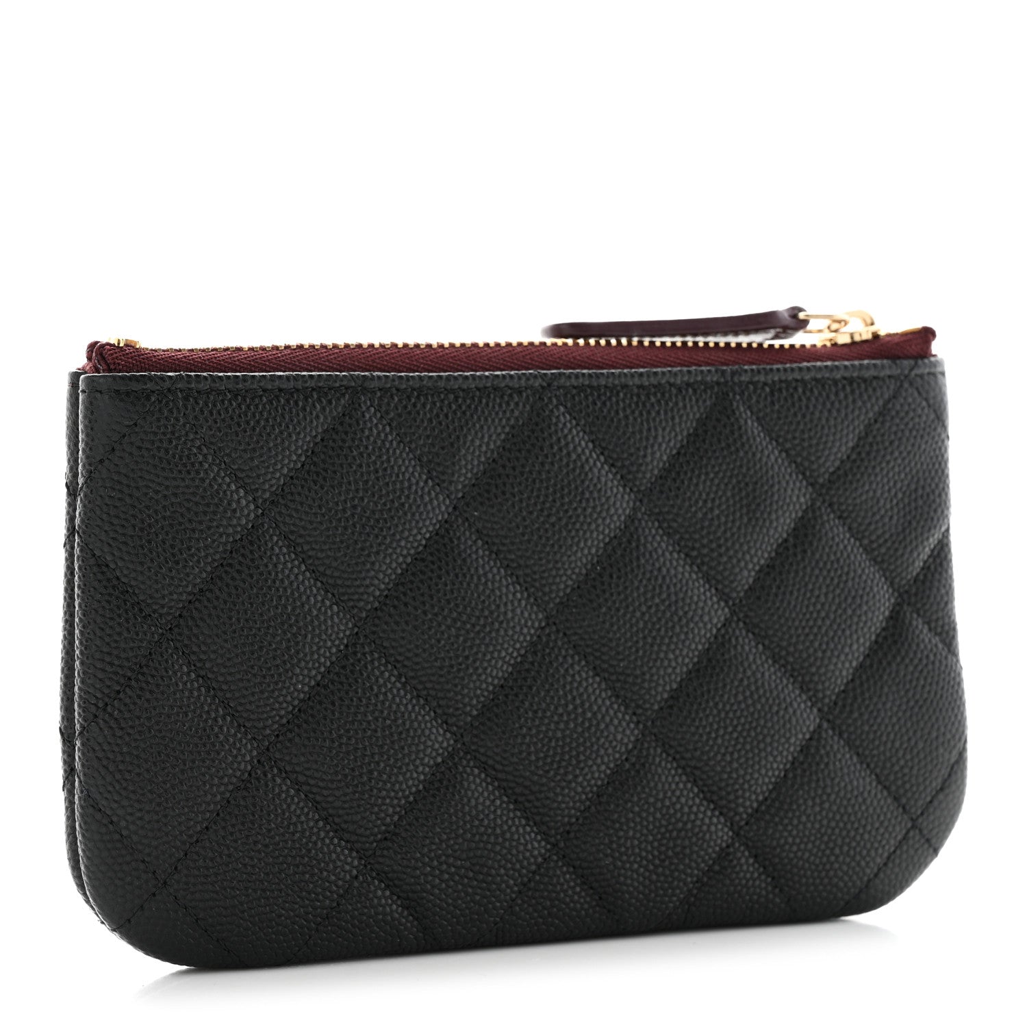 Chanel Caviar Quilted Small Pouch Black 3 of 8