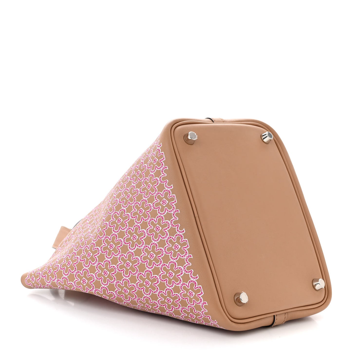 Swift Lucky Daisy Picotin Lock 18 PM Chai Rose White