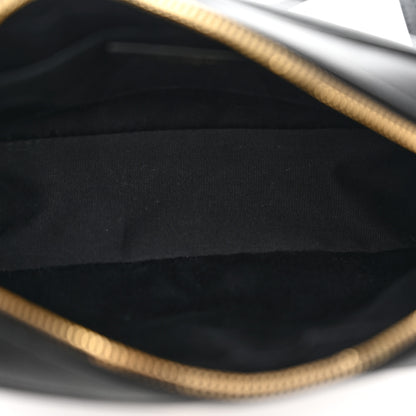 Saint Laurent Grained Lambskin Monogram Lou Camera Bag Black 5 of 14