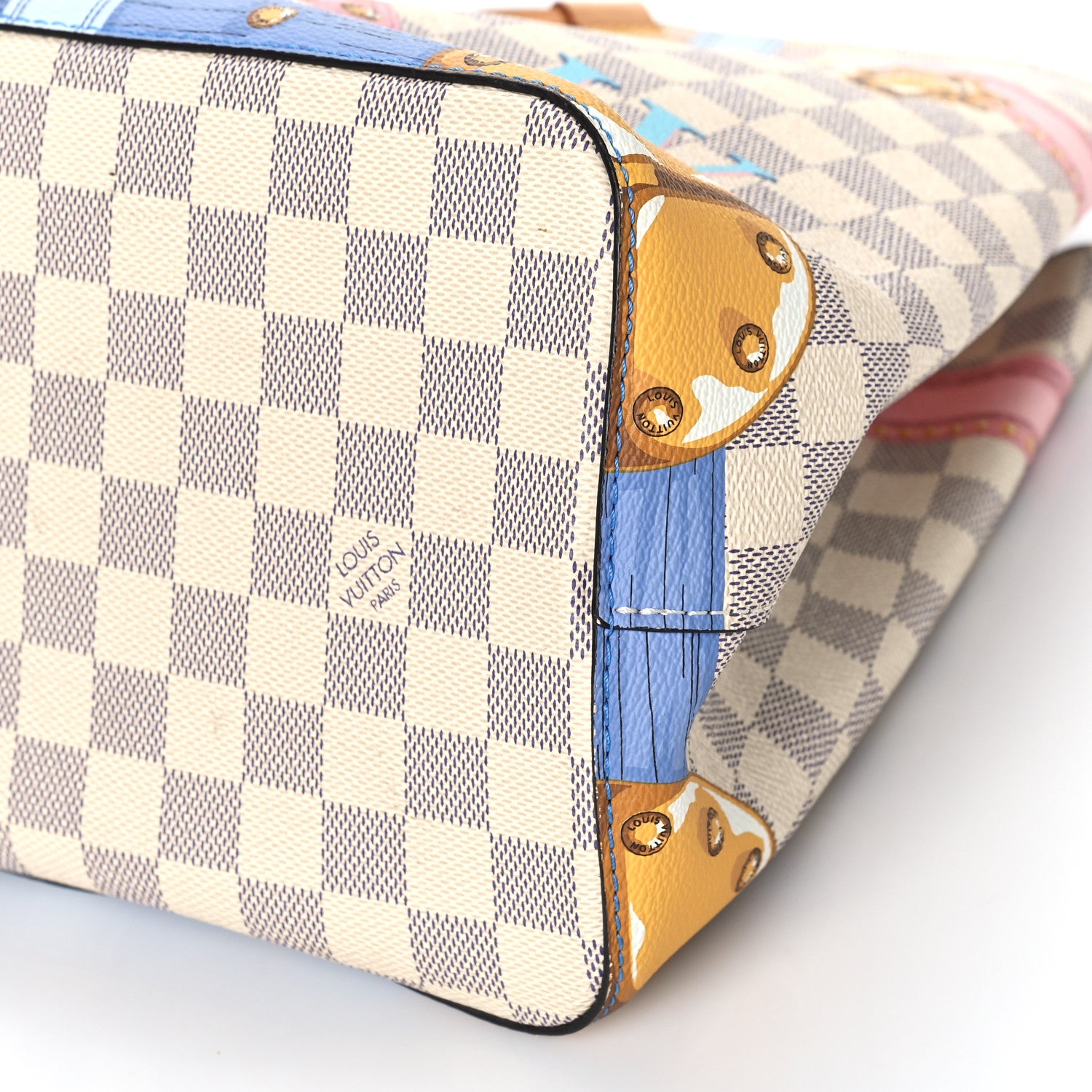 Louis Vuitton Damier Azur Summer Trunks Neonoe 8 of 9