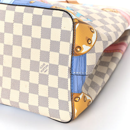Louis Vuitton Damier Azur Summer Trunks Neonoe 8 of 9