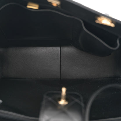 Chanel Caviar Quilted Large CC Shopping Tote Black 5 of 10