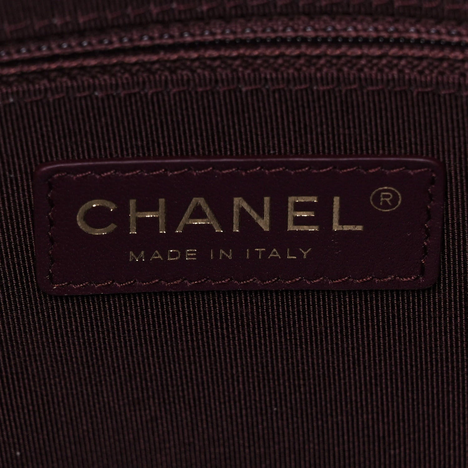 Chanel Lambskin Large Shopping Chain Tote Black 8 of 9