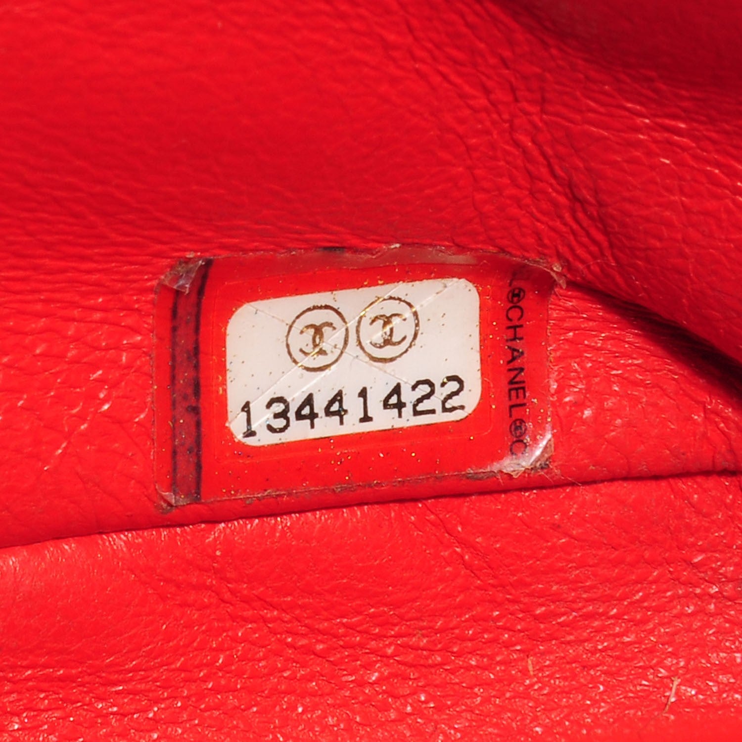 Chanel Lambskin Quilted Jumbo Single Flap Coral 8 of 8