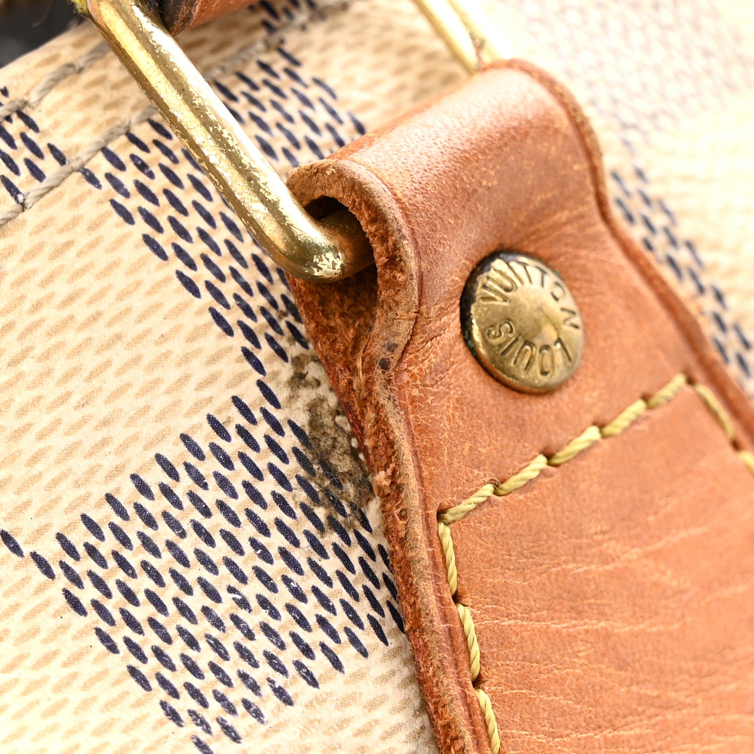Louis Vuitton Damier Azur Speedy 35 17 of 17