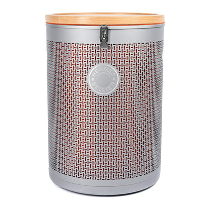 Hermes Aluminum Felt Oak Wood Carrou'Selle Saddle Box 1 of 12