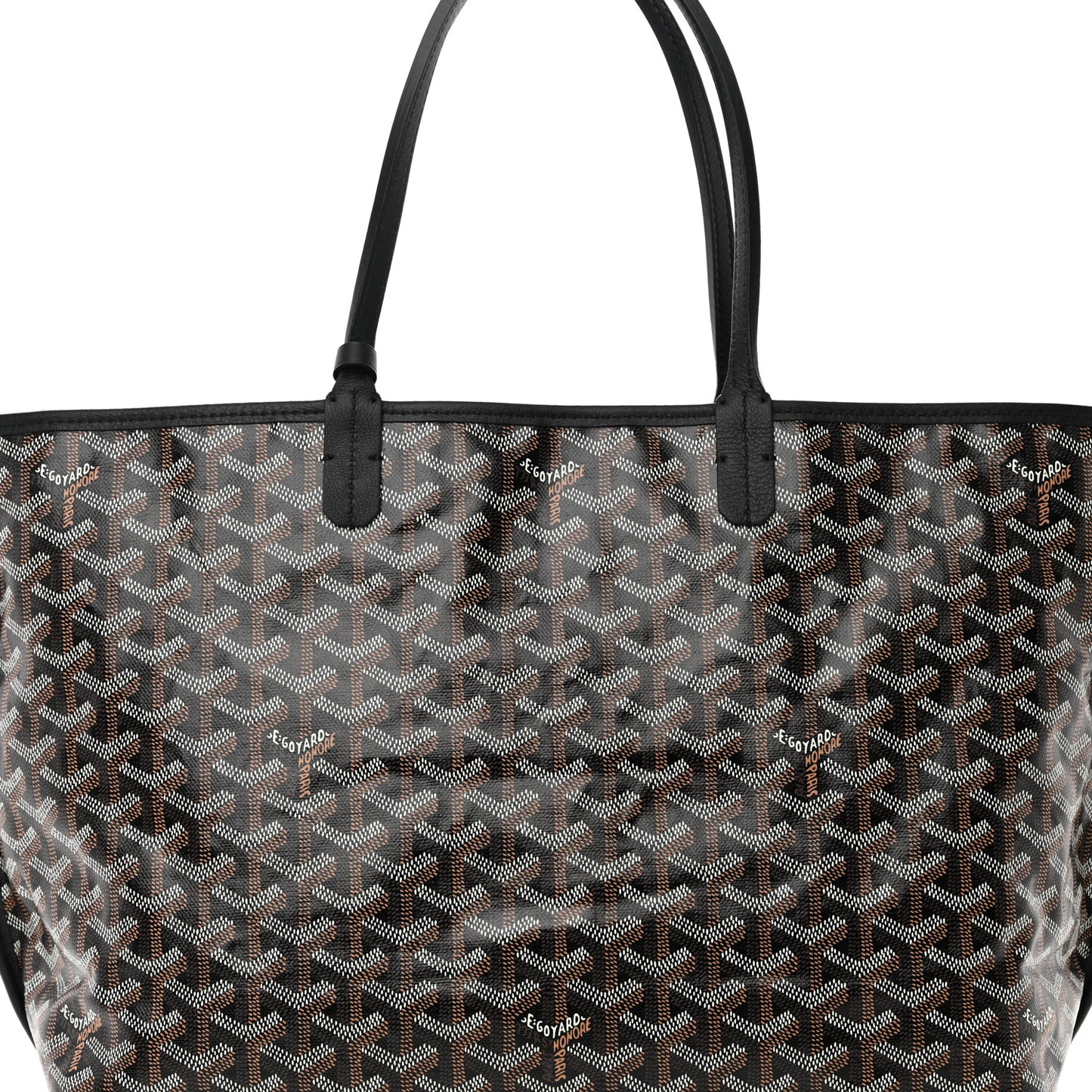Goyardine Reversible Anjou PM Black