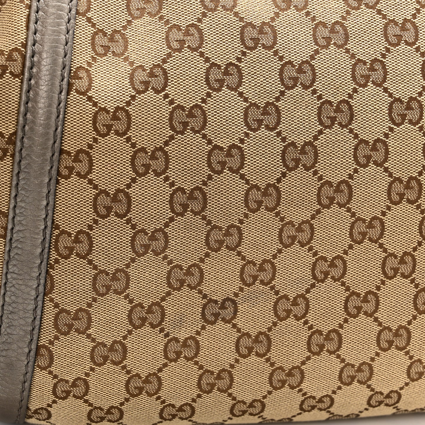 Monogram Medium Techno Horsebit Hobo Pewter