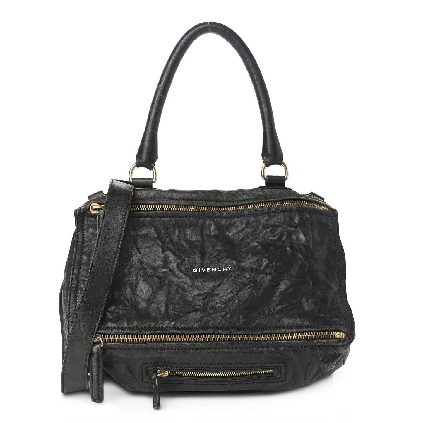 Tumbled Sheepskin Large Pandora Black