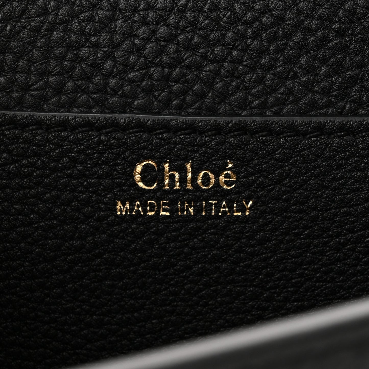 Calfskin Marcie Chain Flap Bag Black