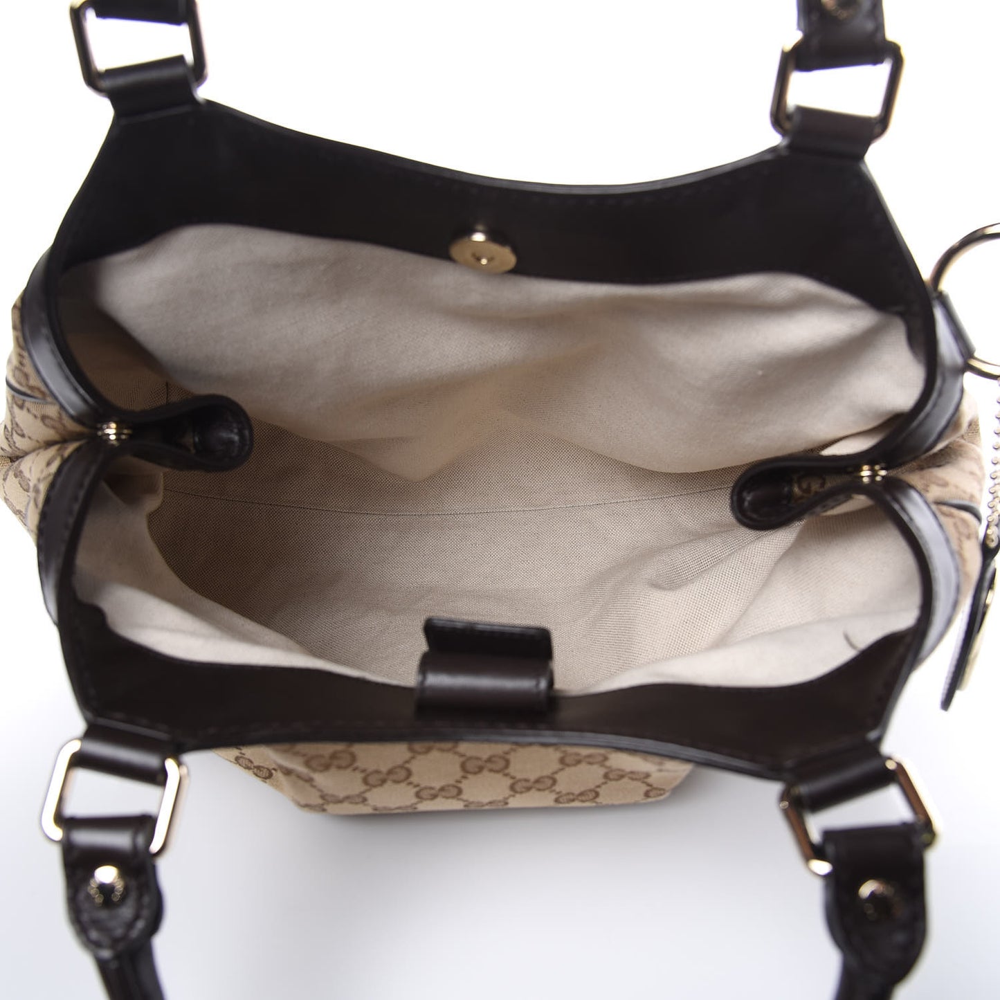 Monogram Medium Sukey Tote Dark Brown