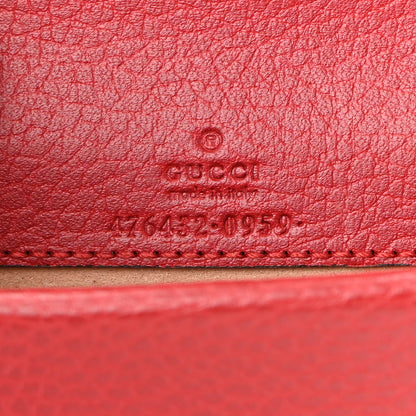 Gucci Calfskin Super Mini Dionysus Shoulder Bag Hibiscus Red 6 of 10